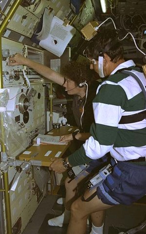 AGHF aboard LMS Spacelab