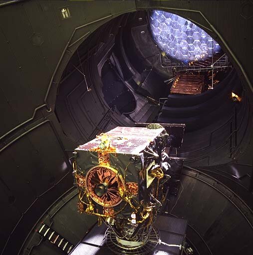 Artemis tested in ESA ESTEC, 1998