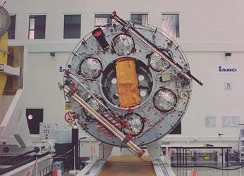 Cluster II spacecraft ready for storage