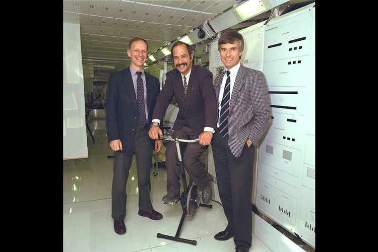 ESA's first three astronauts