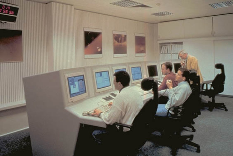 ESOC Huygens Dedicated Control Room