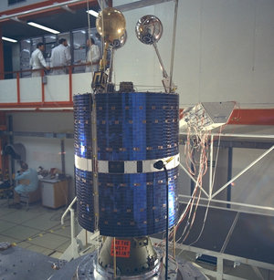 ESRO-4 testing at ESTEC