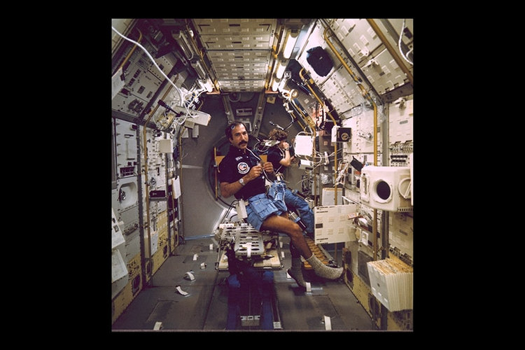 Ockels during Spacelab-D1 mission