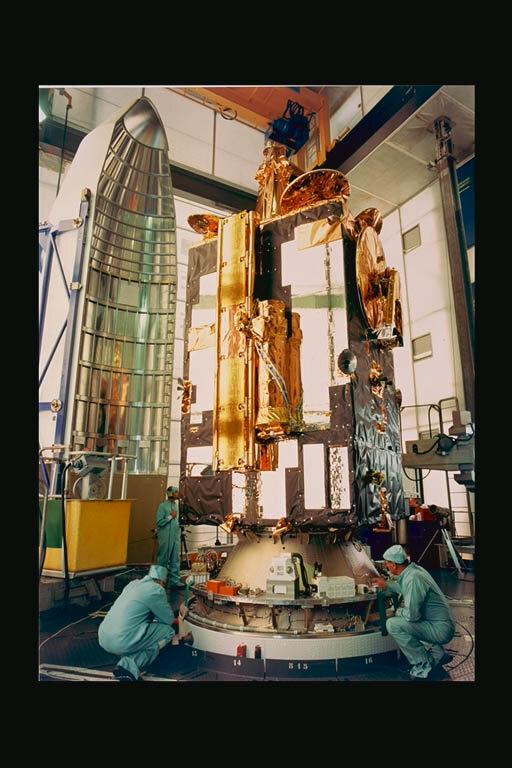 Olympus integration with Ariane, 1989