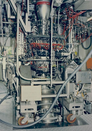 Vulcain Mk2 LOX turbopump for Ariane-5E