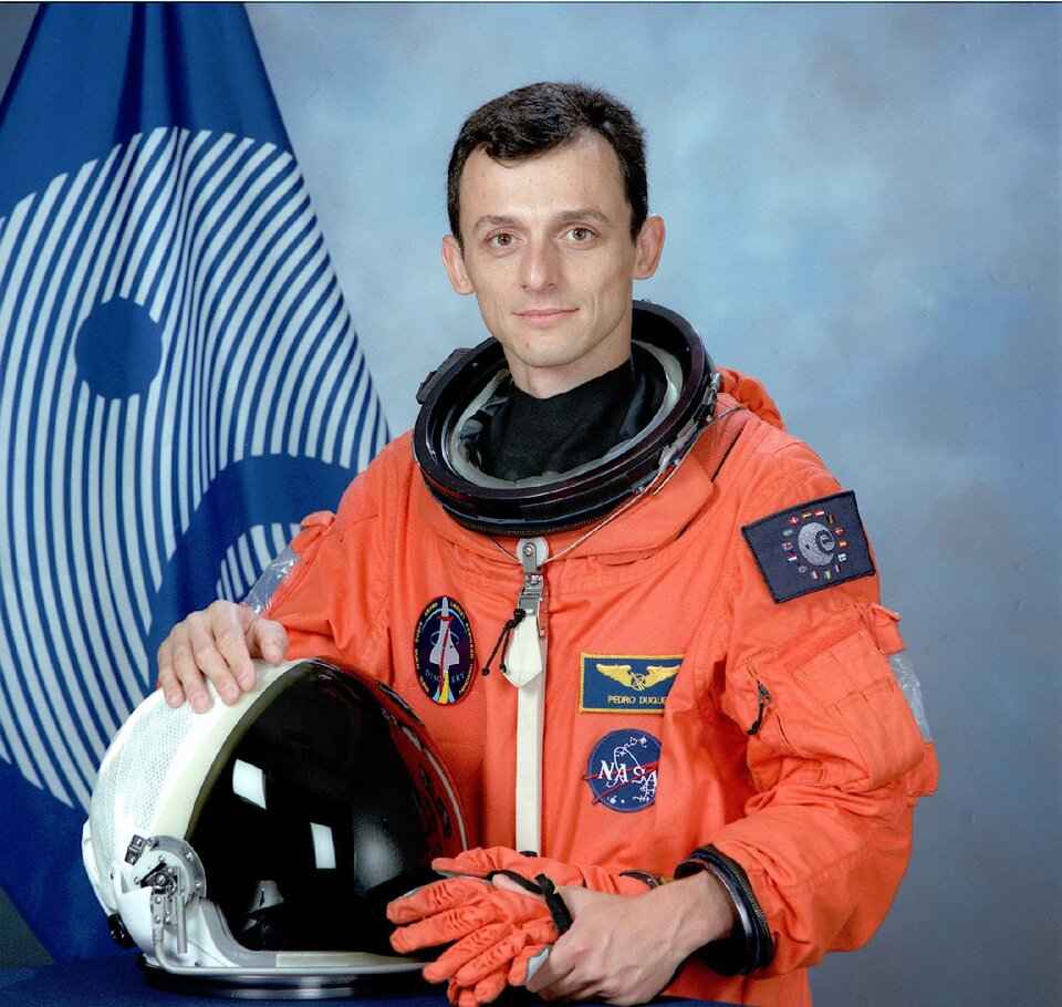 El astronauta de la ESA Pedro Duque 