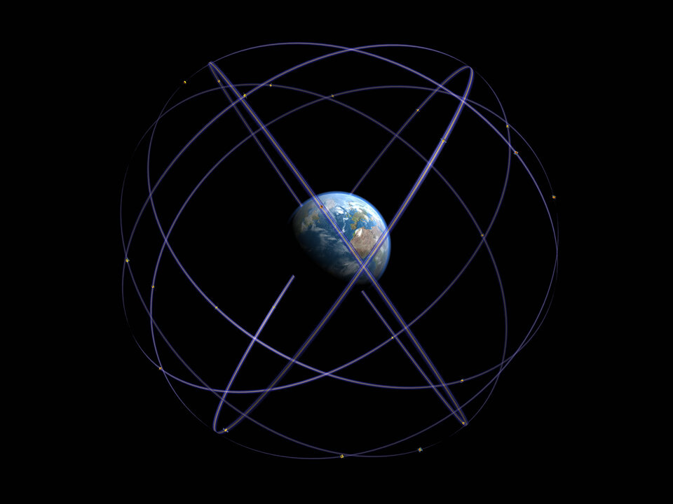 Il sistema Galileo comprenderà circa 30 satelliti