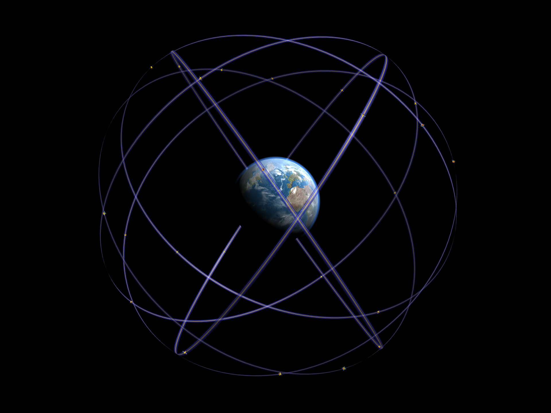 Le système Galileo reposera sur le déploiement de 30 satellites
