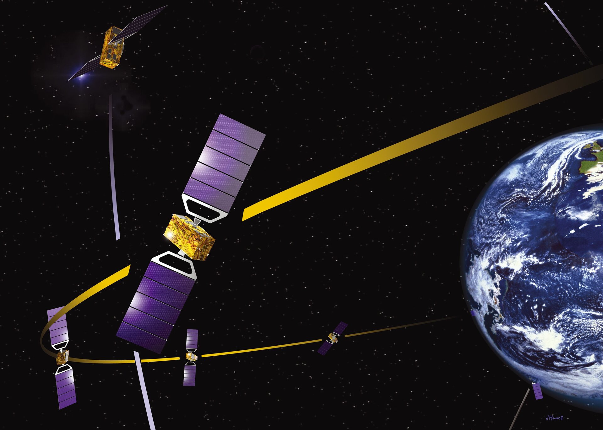 Galileo - an accurate and secured means of satellite positioning