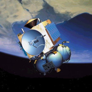 Mars Express with Fregat