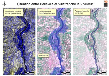 Situation between Belleville and Villefranche on 27/03/01