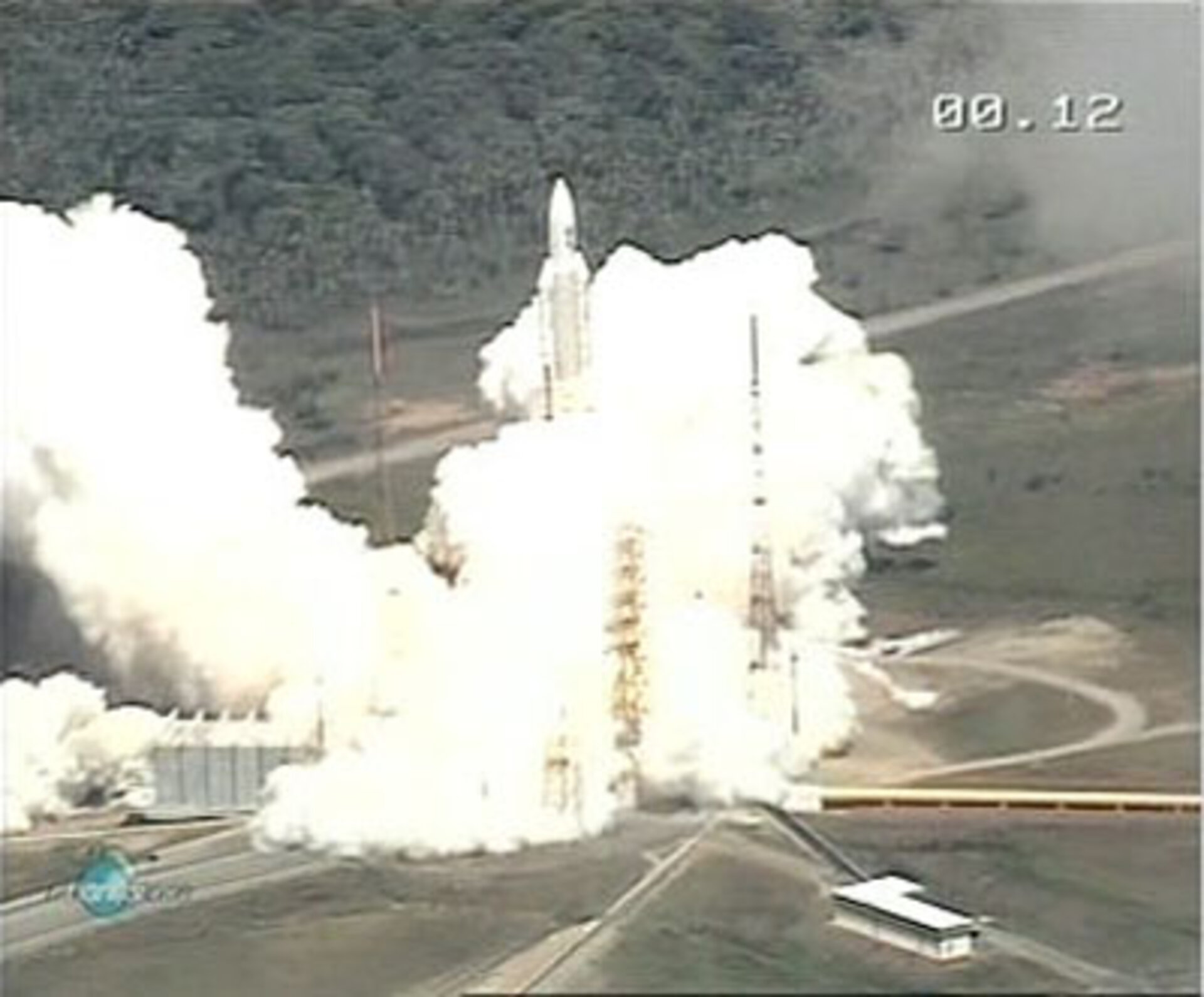 Ariane 5 at liftoff