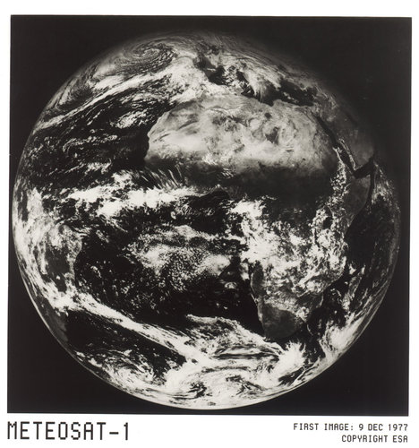 Meteosat-1 first image