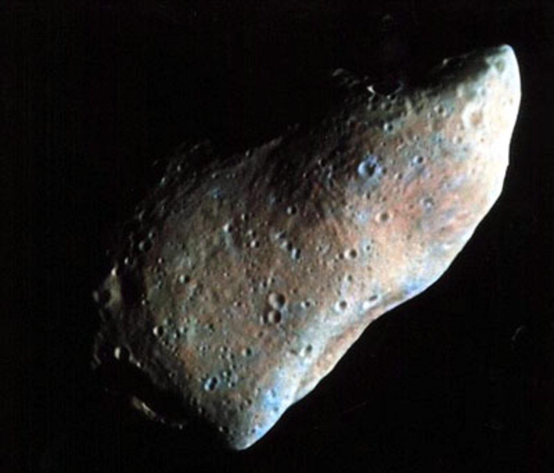 Meteoriterna på Kinnekulle kan ha kommit från samma moderkropp som asteoriden Gaspra, som Galileo fotograferade på vägen till Jupiter.