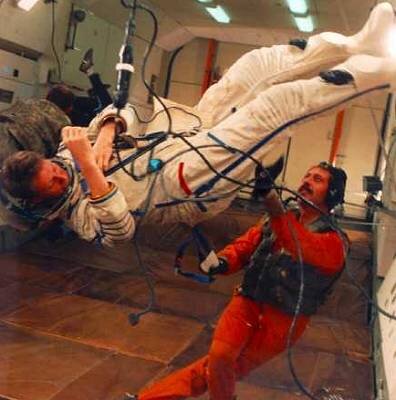 Astronauts in training