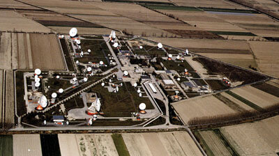 Aerial view of Fucino