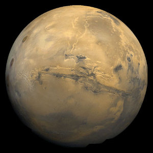The Valles Marineris hemisphere of Mars