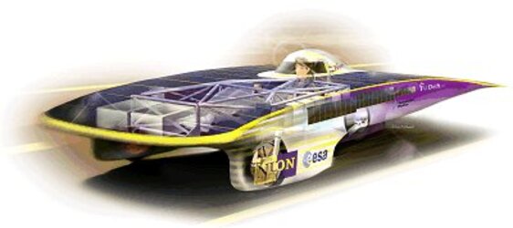 Space technology and expertise in the Dutch solar powered racing car ‘Nuna’