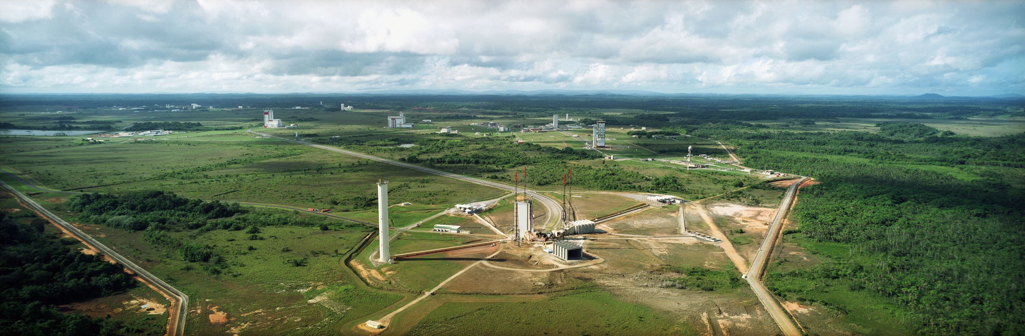 Aerial view of Ariane 5 Launch Zone (ZL3)