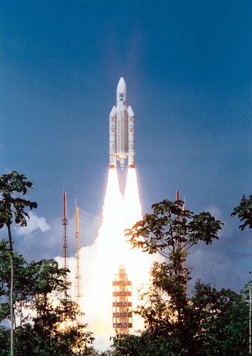 Ariane 504 's launch
