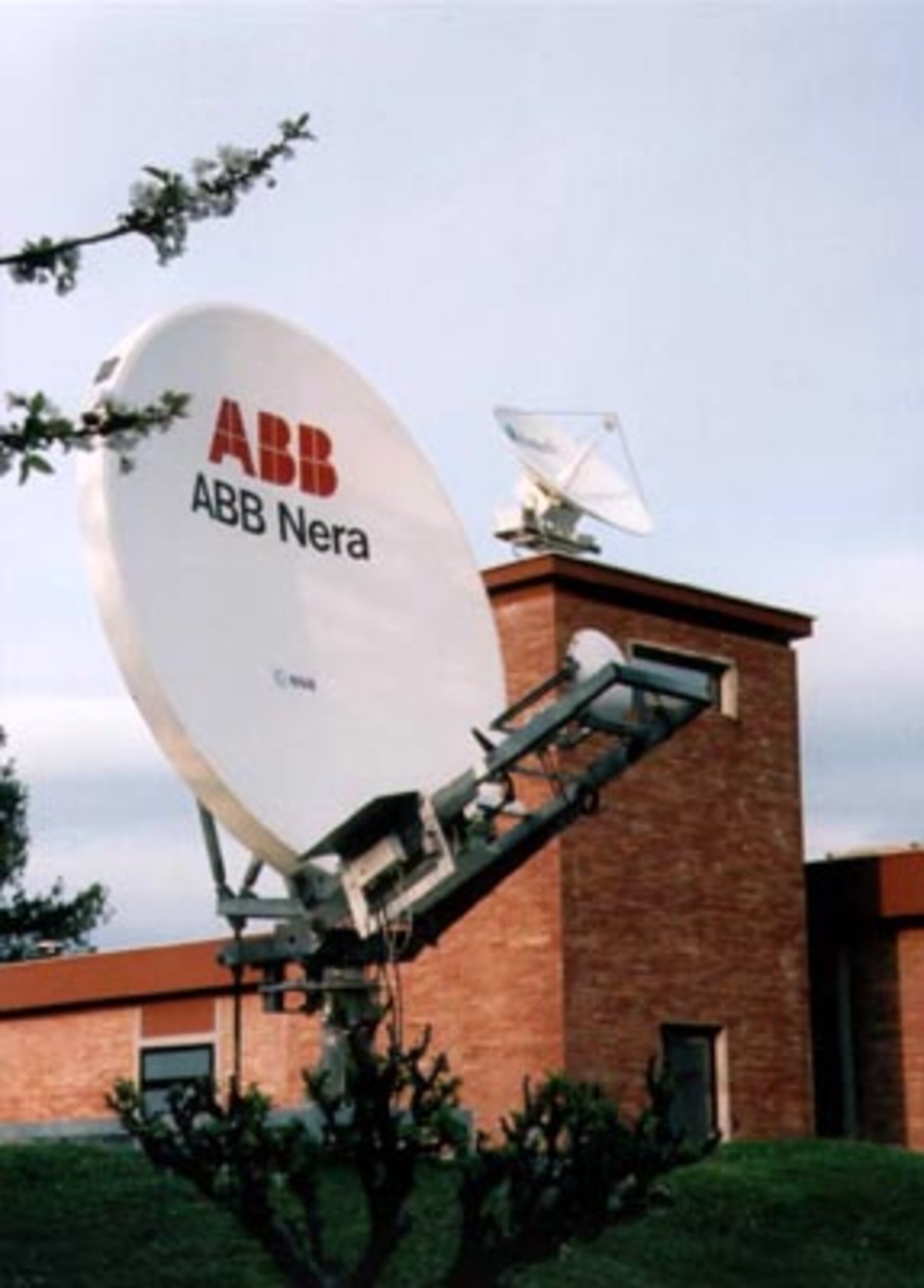 Two of the NMSC antennae at ESRIN