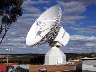 Die Deep Space Antenna in New Norcia, Australien