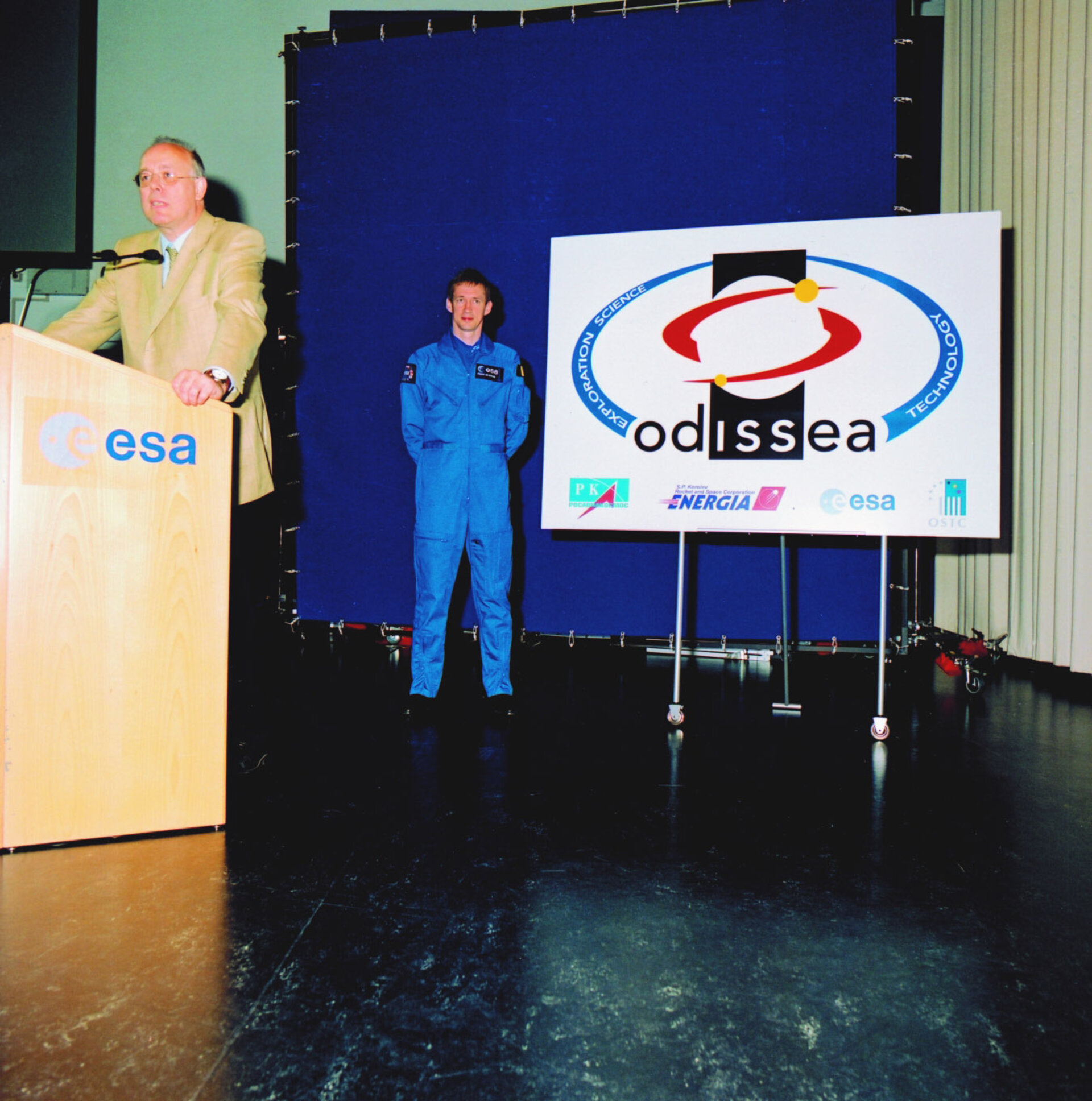 Presentation Odissea mission and logo