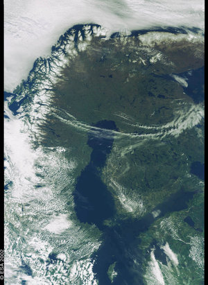 Finland, The Baltic Sea - MERIS - 31 May 2002