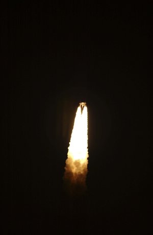 Liftoff of Ariane 5 Flight 155