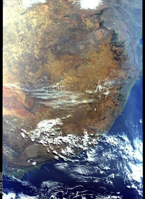 South Africa - MERIS -  6 July 2002
