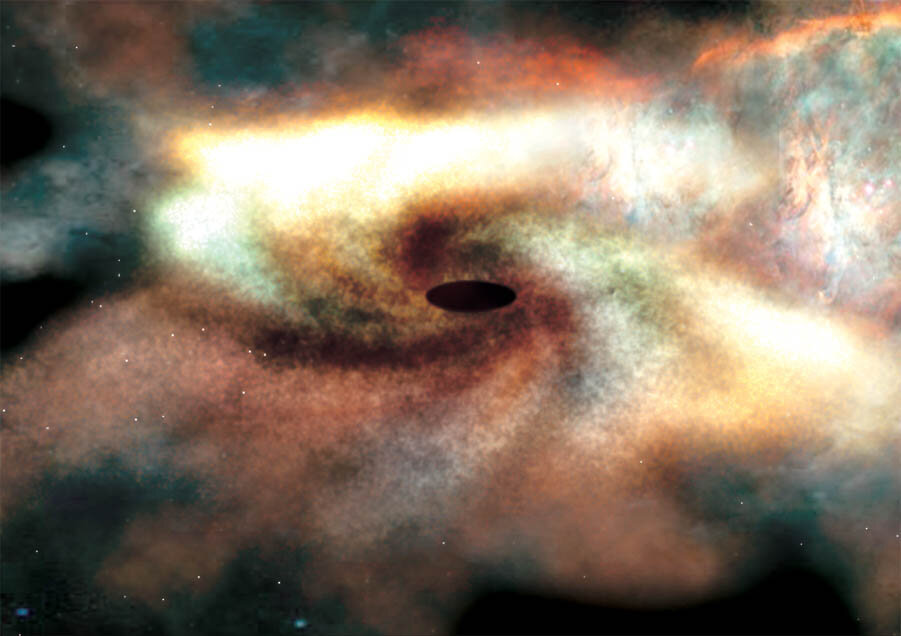 Gigantic black holes