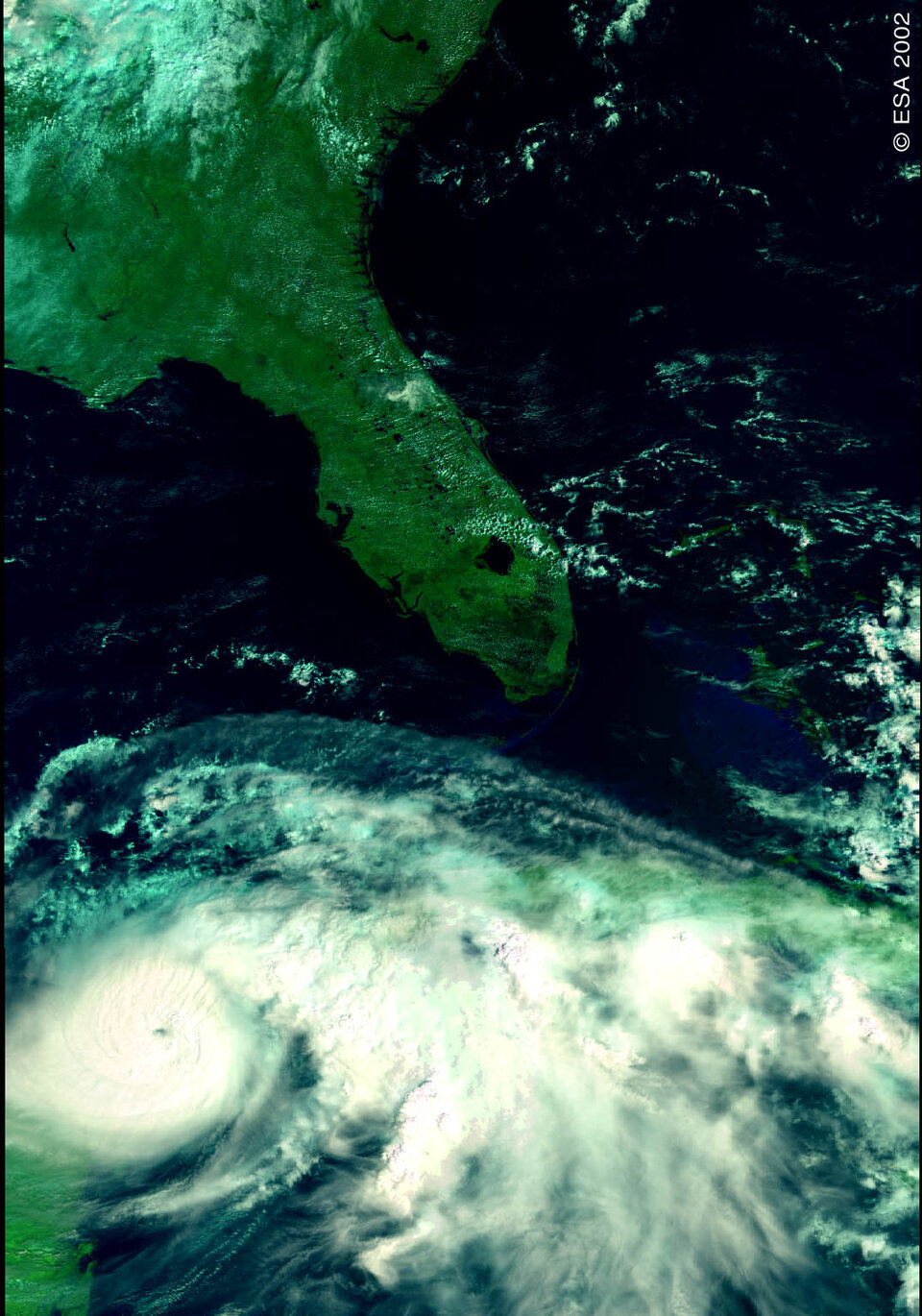 Hurricane Isidore – MERIS - 21 September 2002