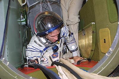 Ein Blick in die Soyuz-TMA