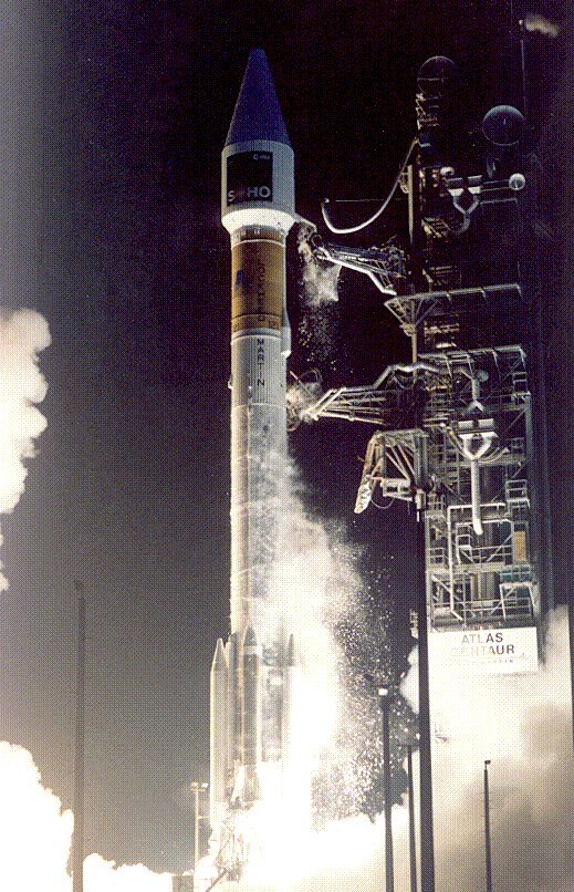 SOHO's launch, 2 December  1995
