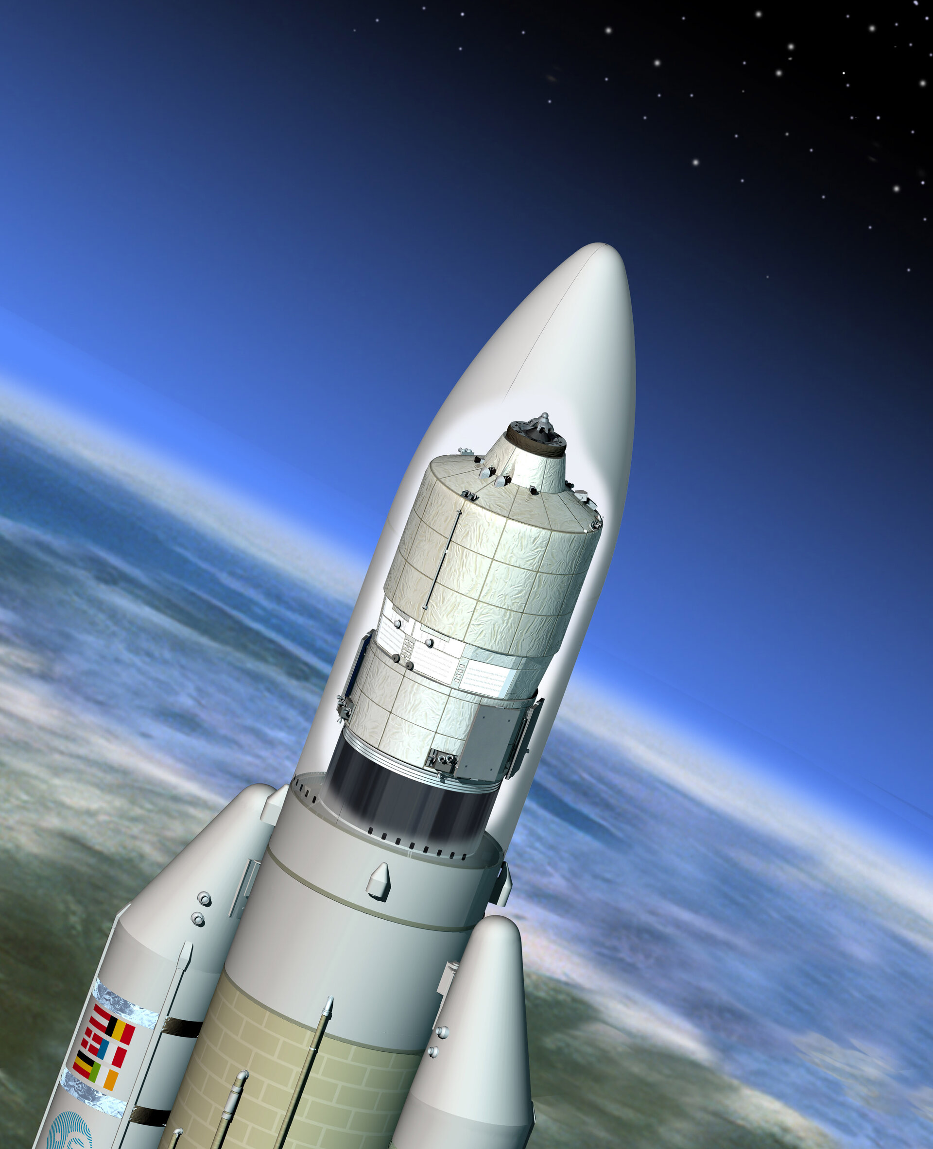ATV will be launched using Ariane 5 ES-ATV