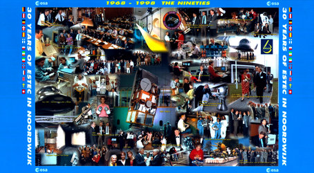 30 years of ESTEC, Photo montage