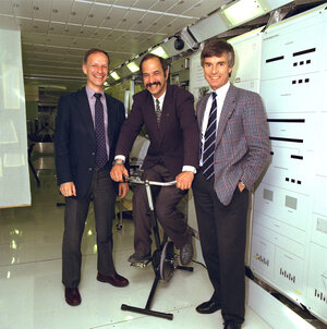 ESA's first three astronauts