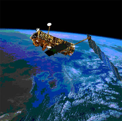 MERIS is aboard ESA's Envisat satellite
