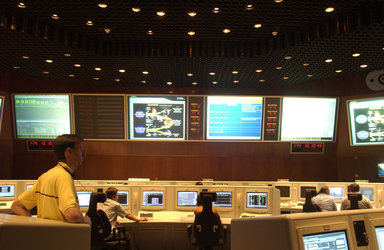 The Main Control room at ESOC
