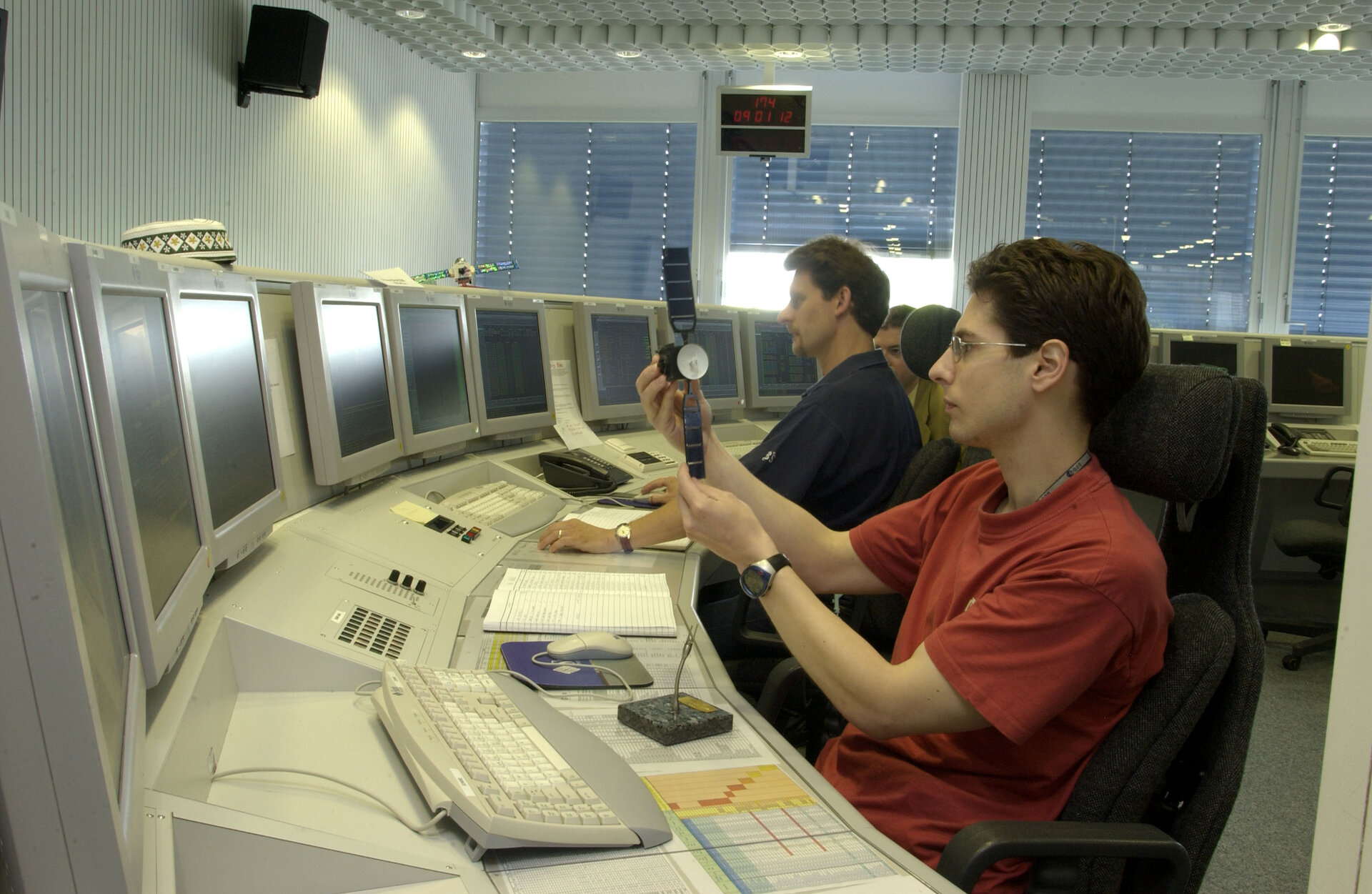 The Mars Express Control room at ESOC