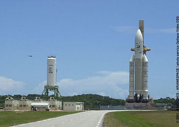 Roll out of Ariane 5, 26 September 2003