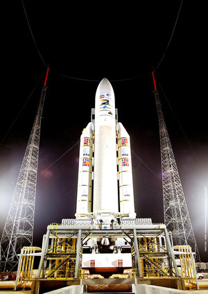 SMART-1 Launcher on launch zone-3, 26/09/2003