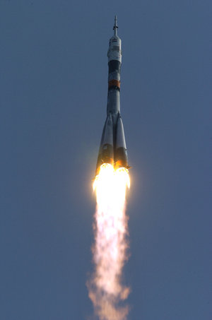 Launch of the DELTA Mission from Baikonur Cosmodrome in Kazakhstan
