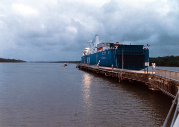 The port at Kourou