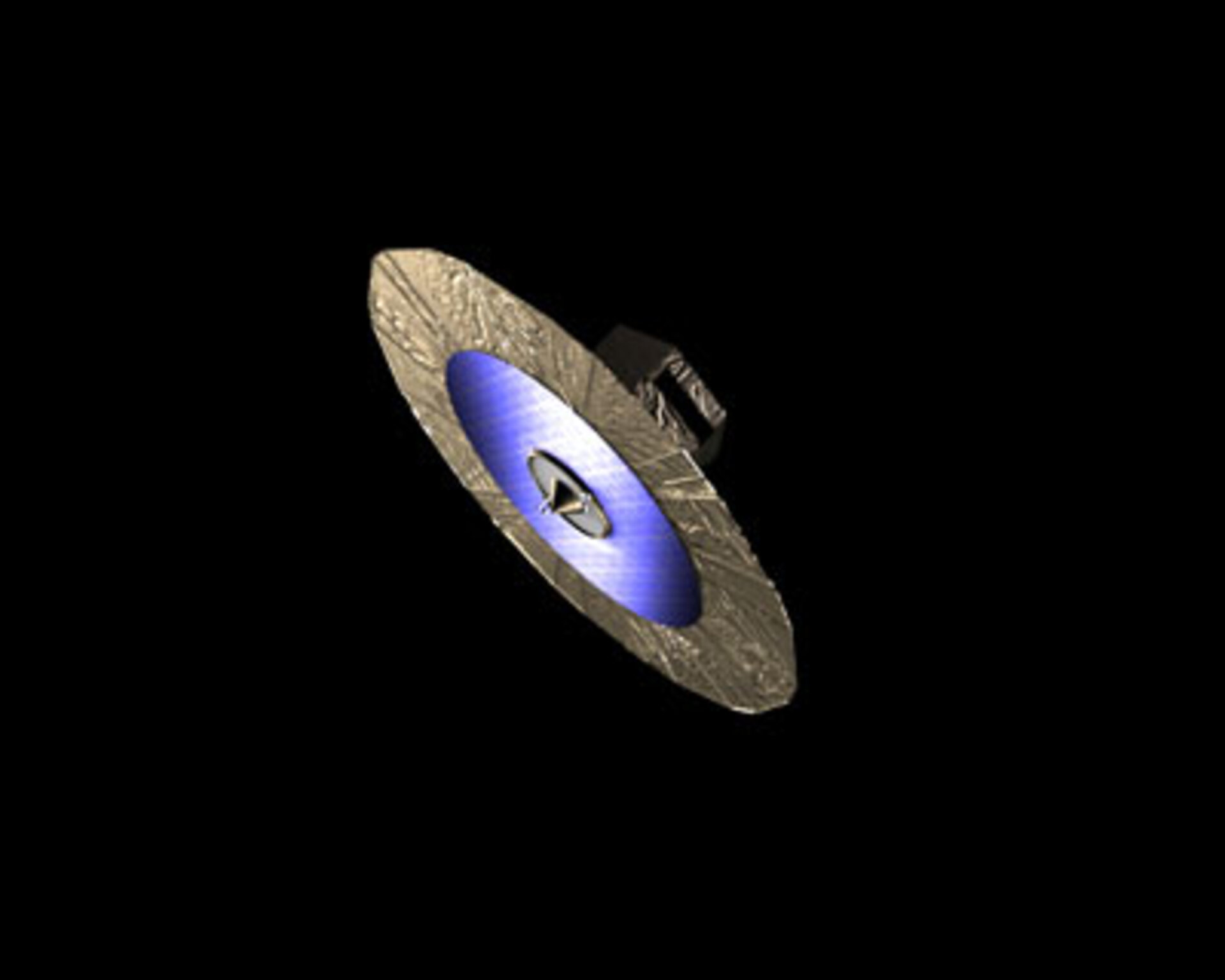Gaia spacecraft showing deployed sunshield and solar arrays