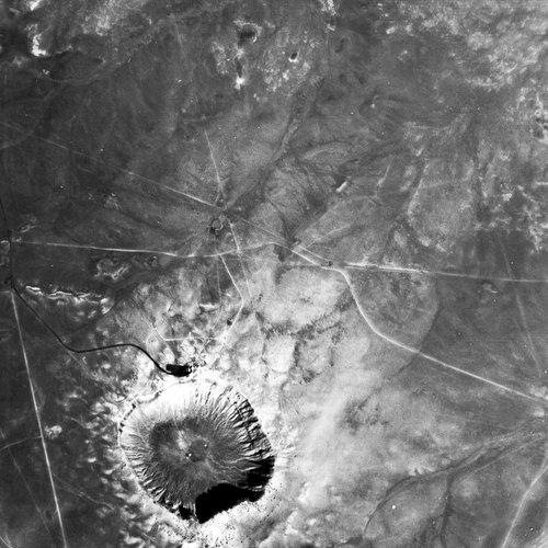 HRC image of Meteor Crater, Arizona, USA
