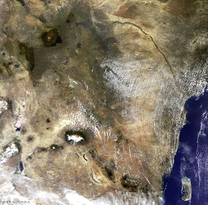 Kenya as seen by ESA's Envisat