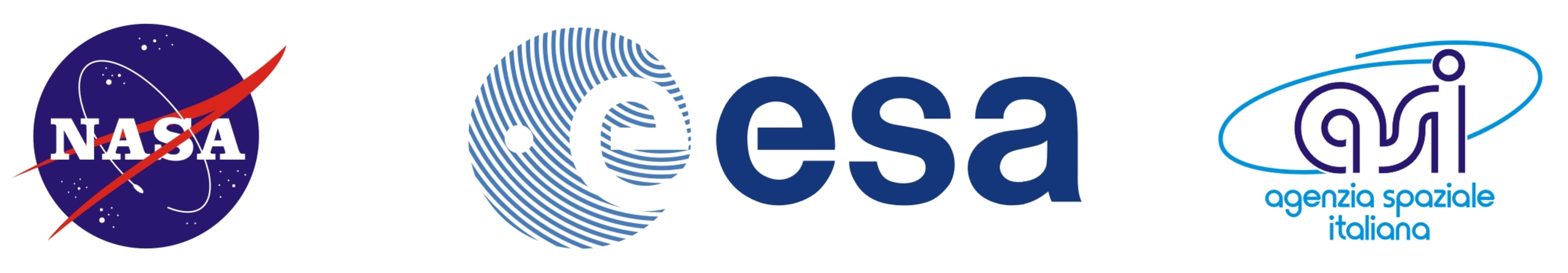 Logo NASA ESA ASI - colour