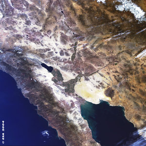 Northwest Mexico  - MERIS - 8 February 2004