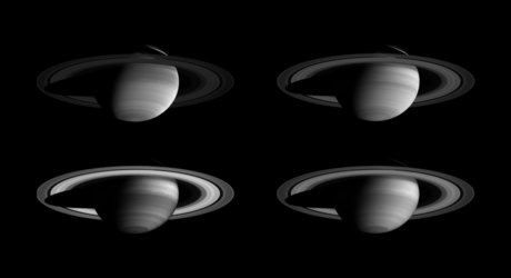 Four windows on Saturn